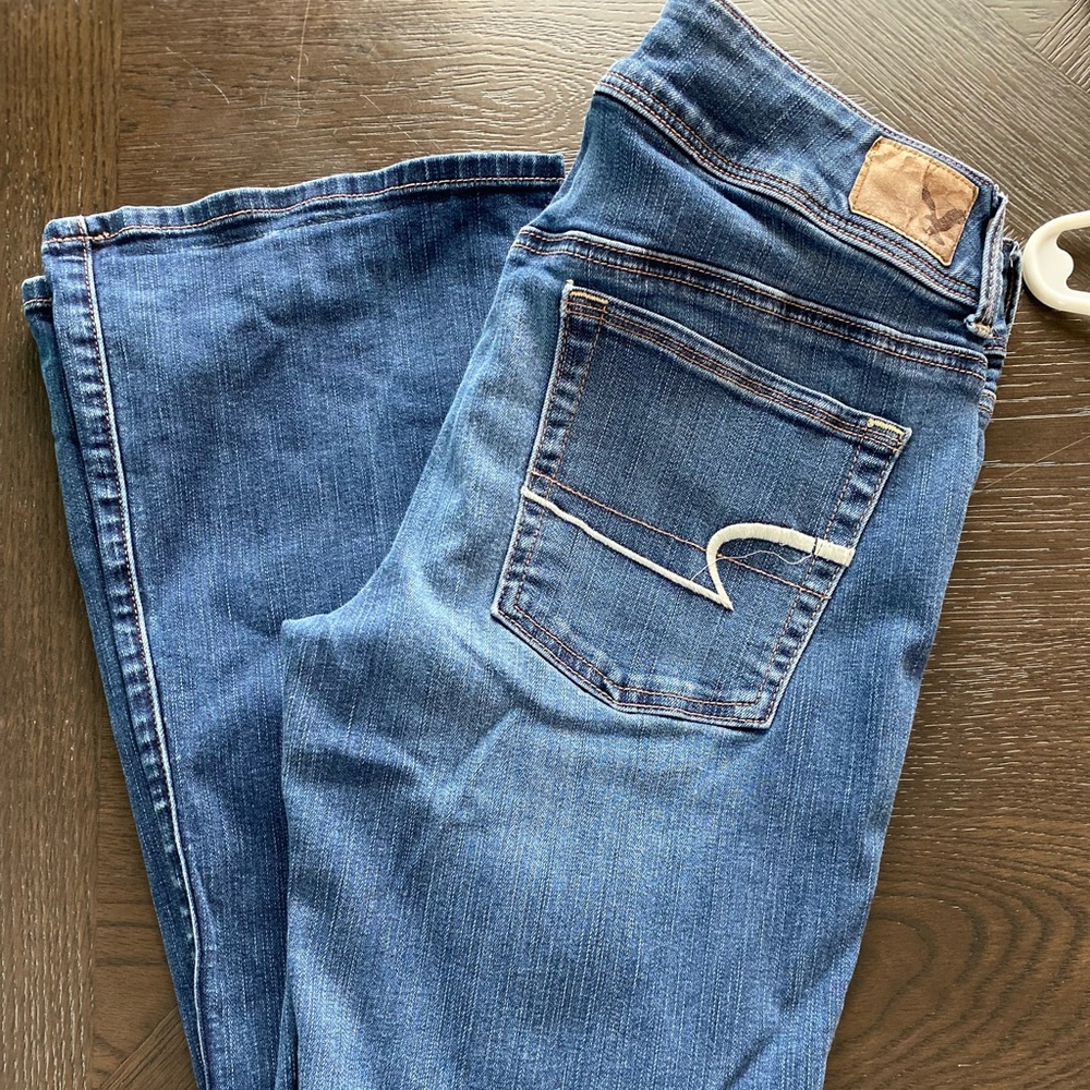 American Eagle kickboot jeans